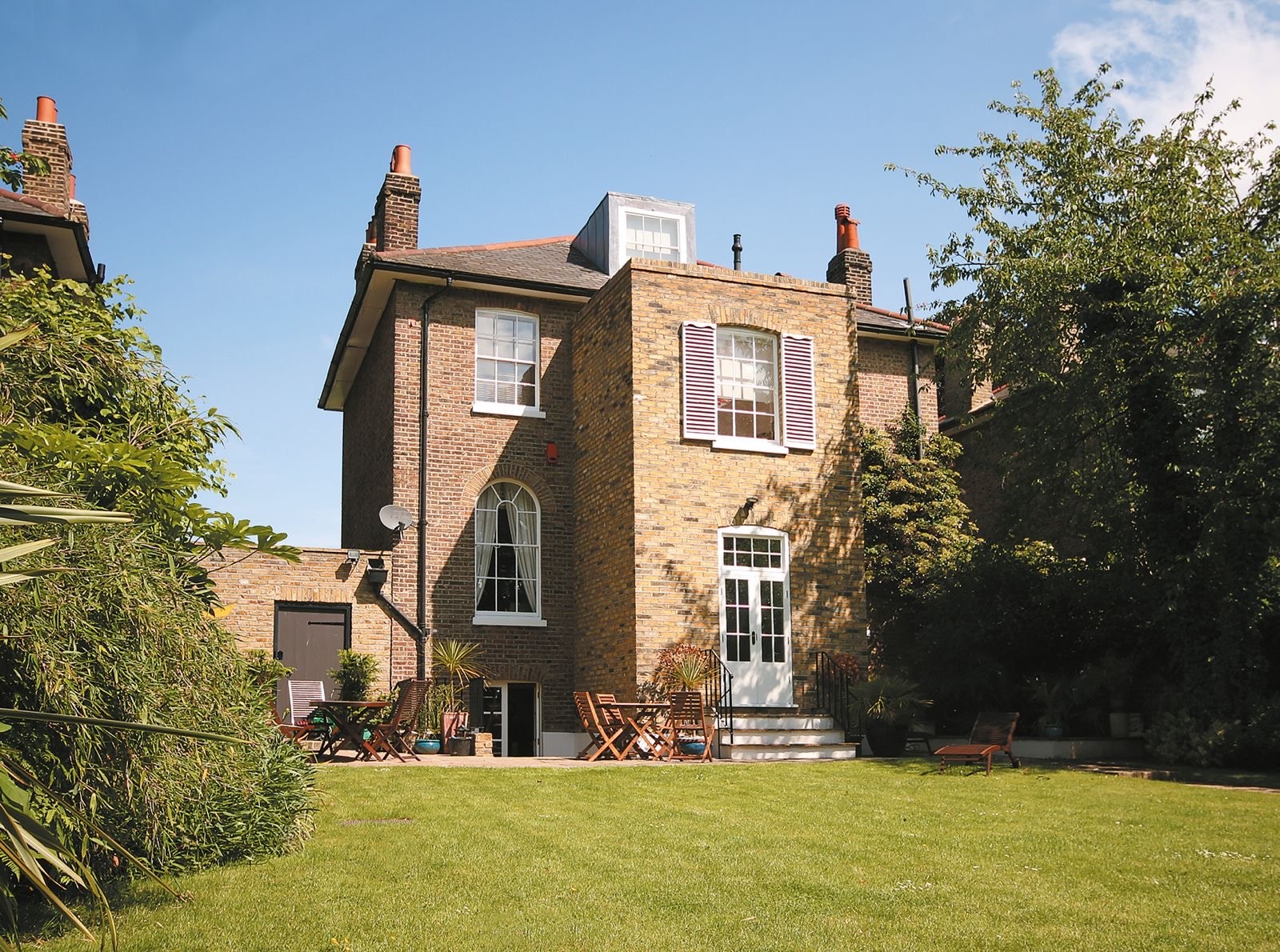 Brick residential property with garden — typical of the homes Vix Property Media photographs across Kent, Essex and Suffolk